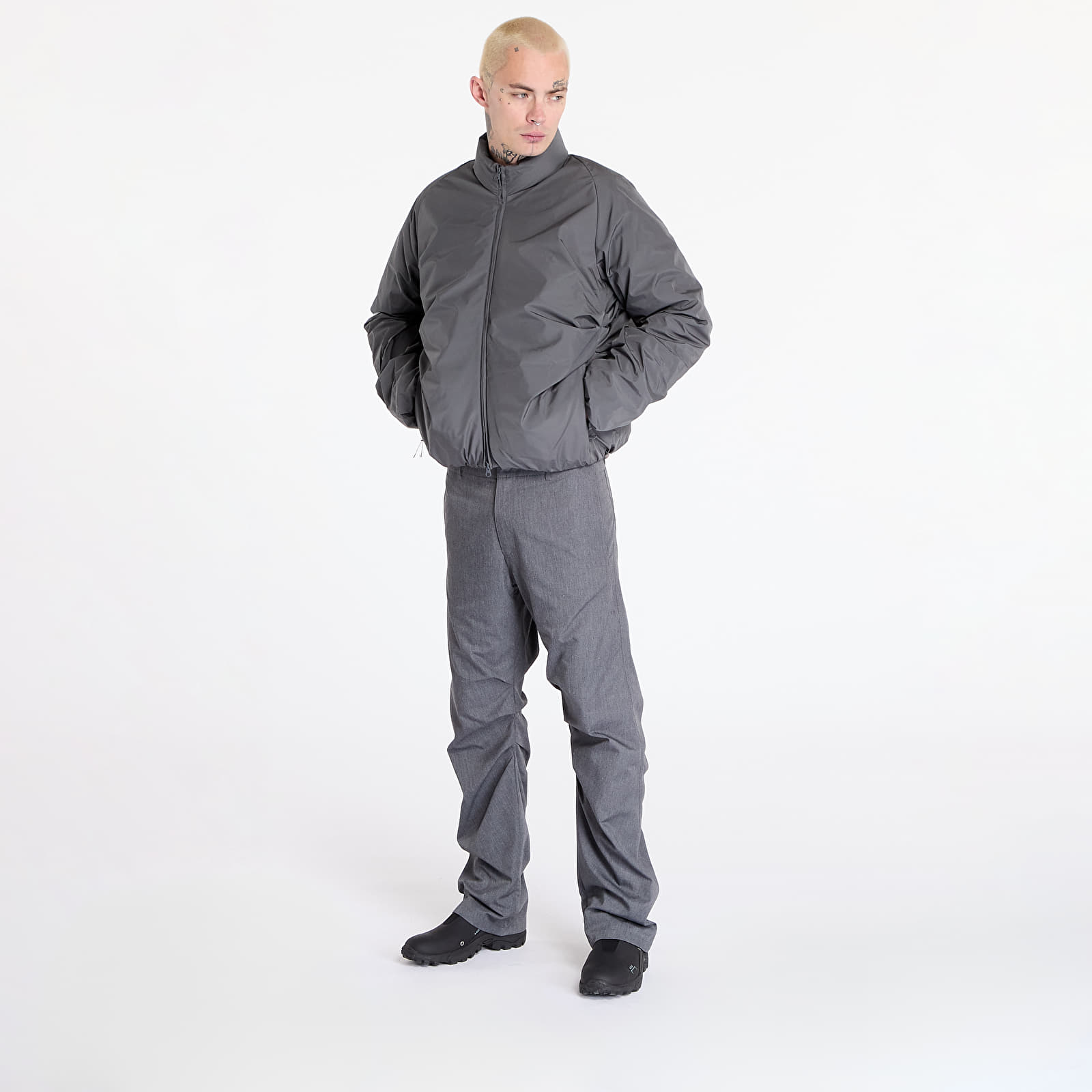 Takit Post Archive Faction (PAF) 7.0 Down Jacket Right UNISEX Charcoal