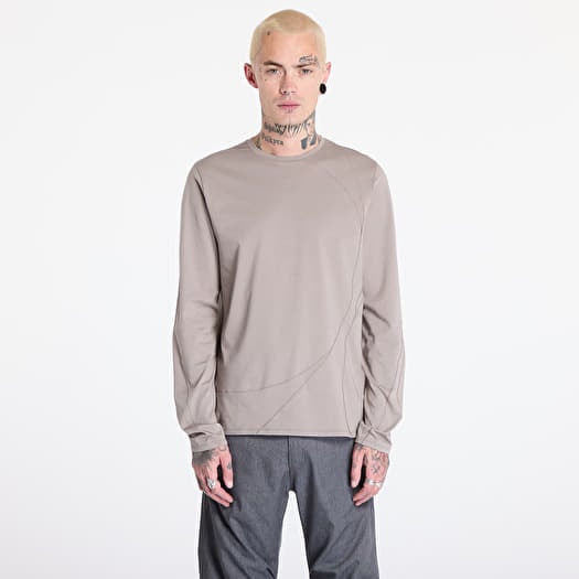 T-shirt Post Archive Faction (PAF) 7.0 Long Sleeve Center T-Shirt UNISEX Warm Grey