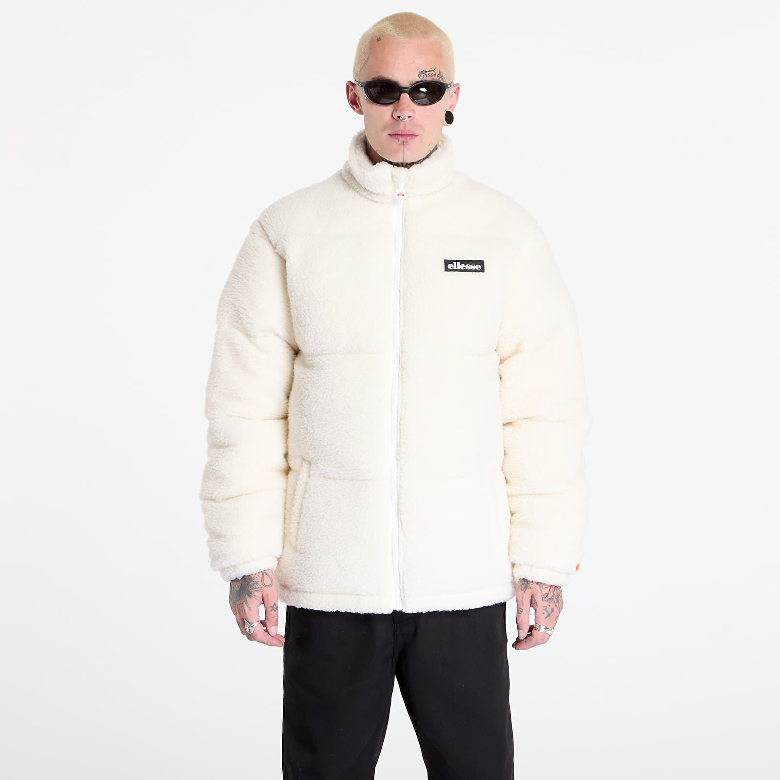 Pánske bundy Ellesse Monoli Jacket Off White