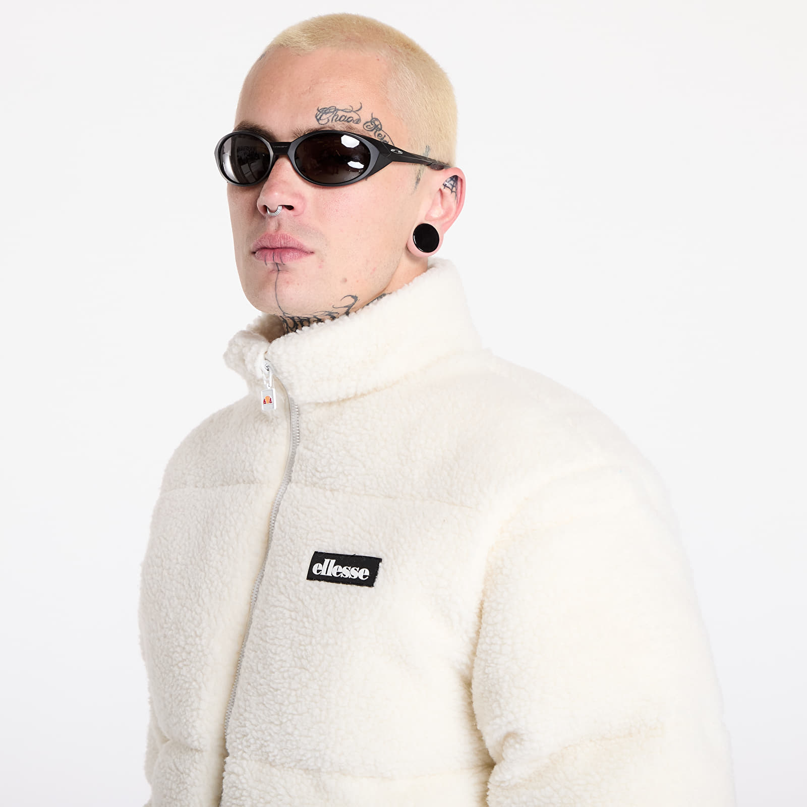Pánske bundy Ellesse Monoli Jacket Off White