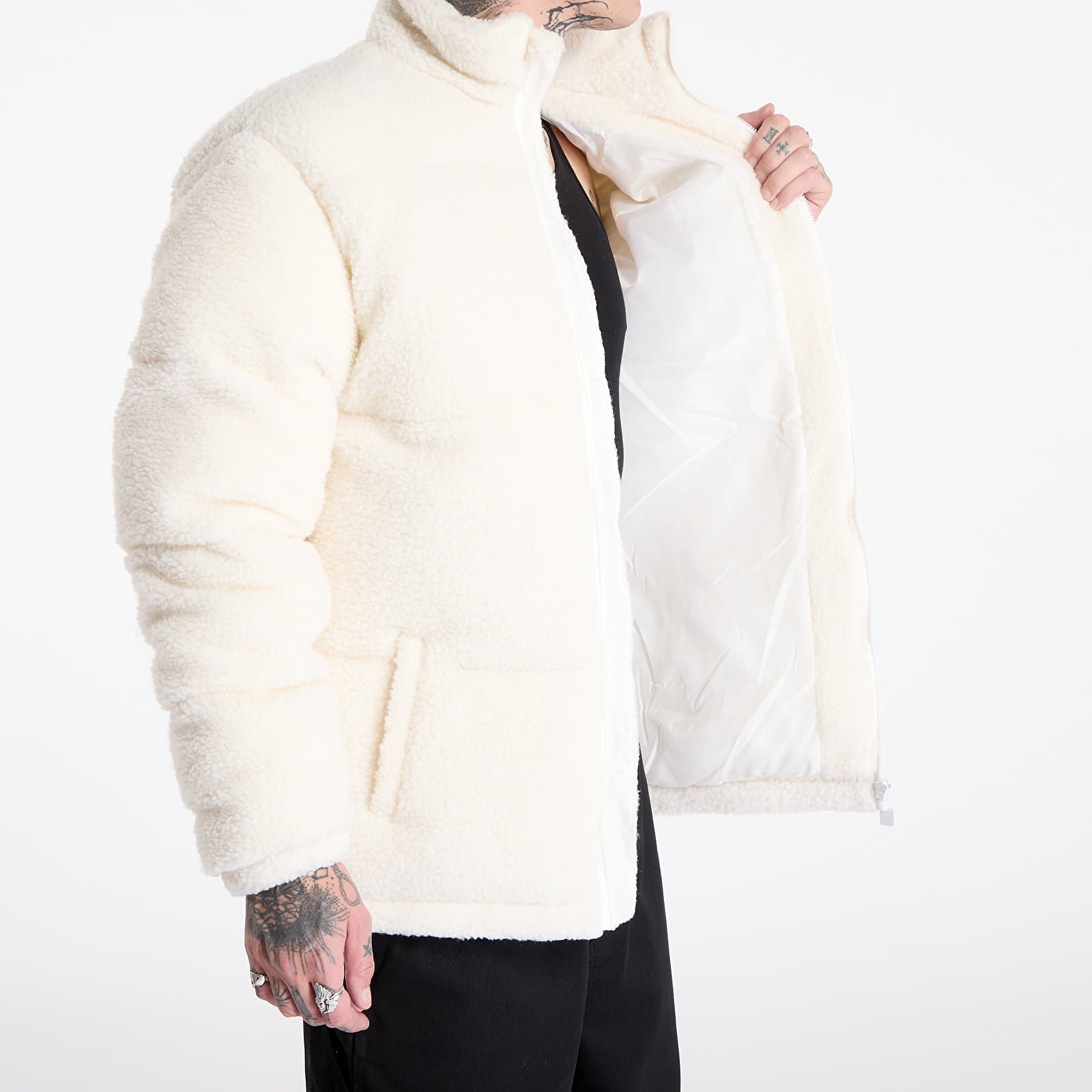 Pánske bundy Ellesse Monoli Jacket Off White