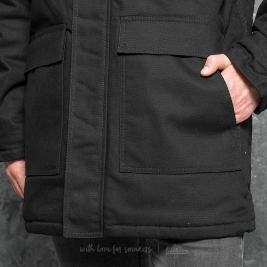 Carhartt siberian hot sale parka black