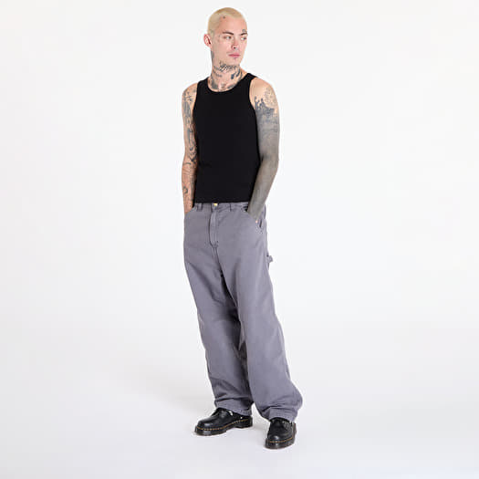 Pantalons homme Carhartt WIP OG Single Knee Pant Graphite Stone