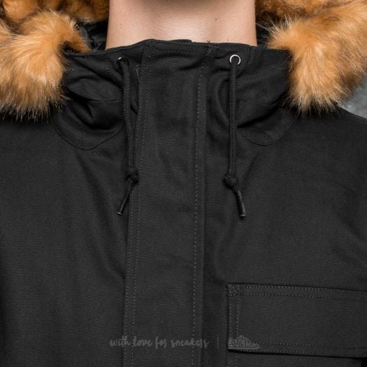 ジャケット・アウター 90s Carhartt Siberian PARKA BLACK Carhartt WIP Mens Winter Siberian Parka Canvas Jacket Black
