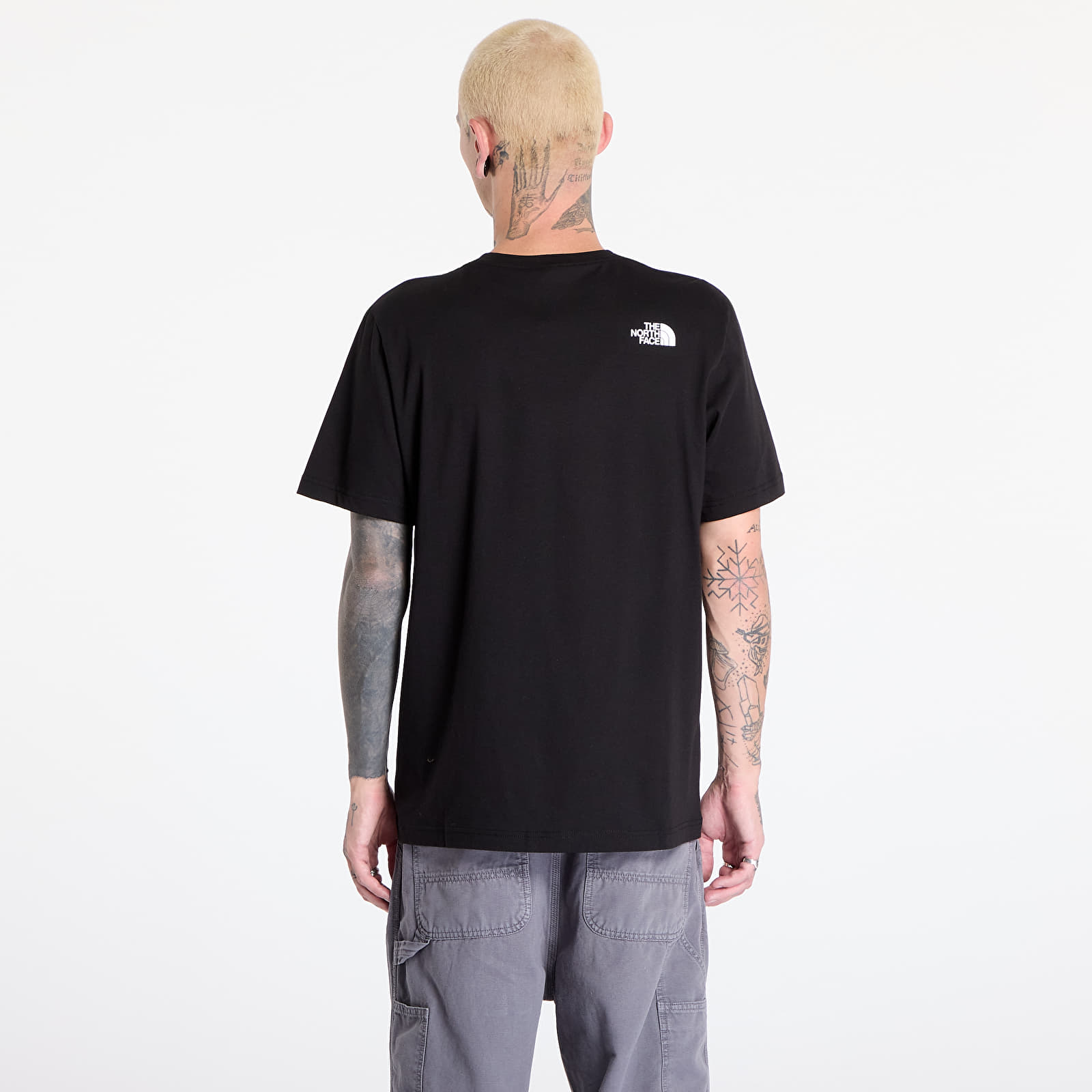 Férfi pólok The North Face Ss Never Stop Ex Tee TNF Black