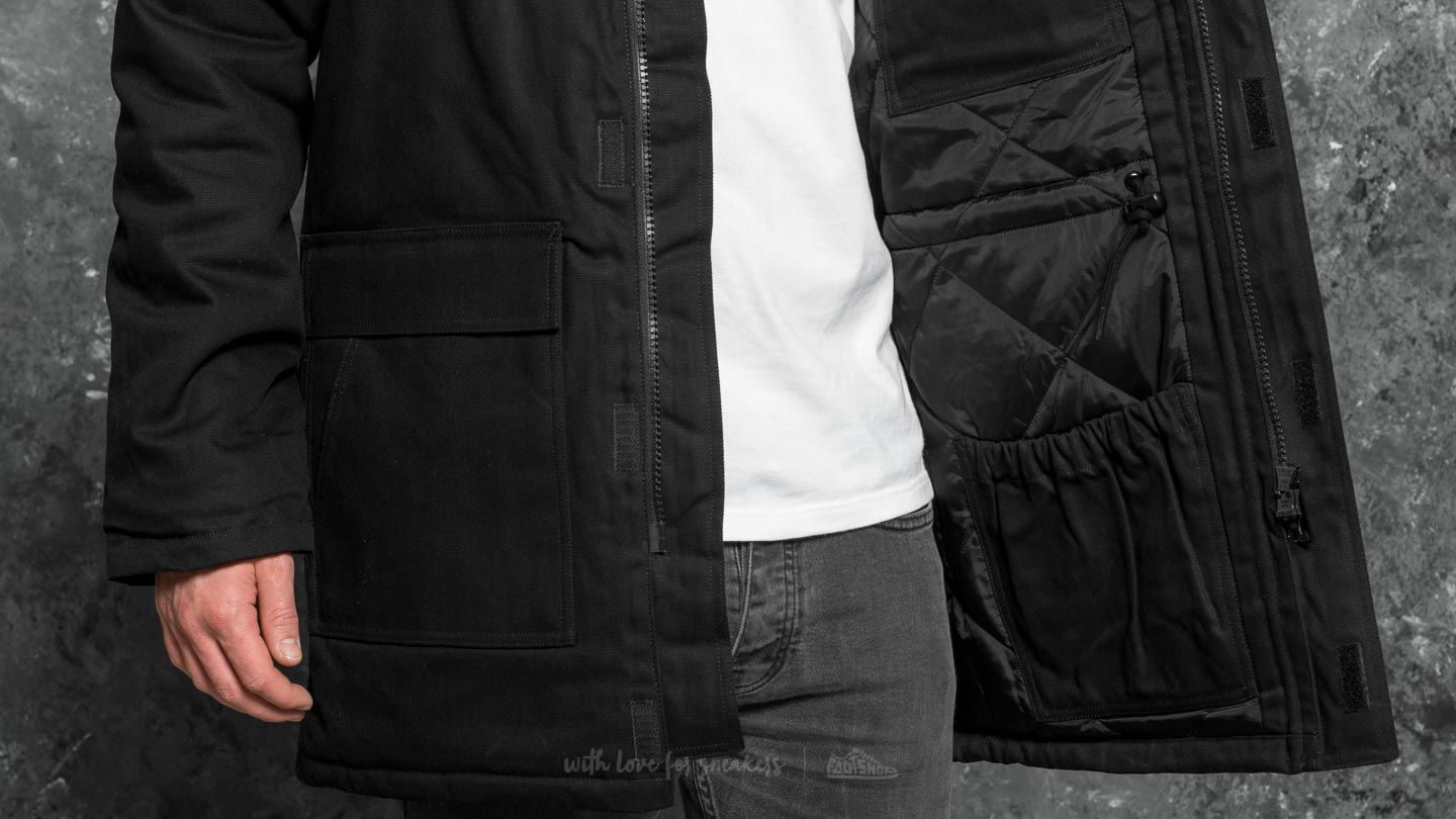 ジャケット・アウター 90s Carhartt Siberian PARKA BLACK 1990s Vintage Carhartt Siberian Parka Black ヴィンテージ