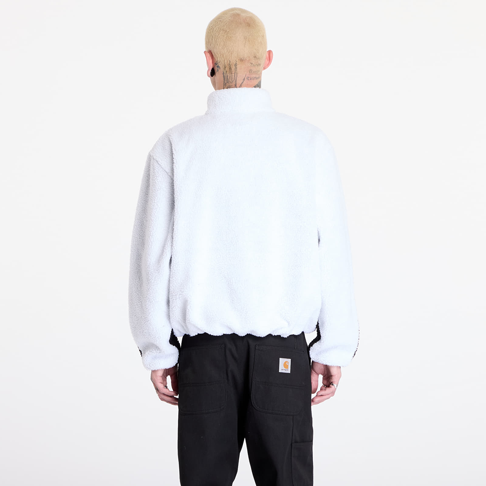 Pánske bundy Ellesse Pallatini Fz Jacket Black/ White