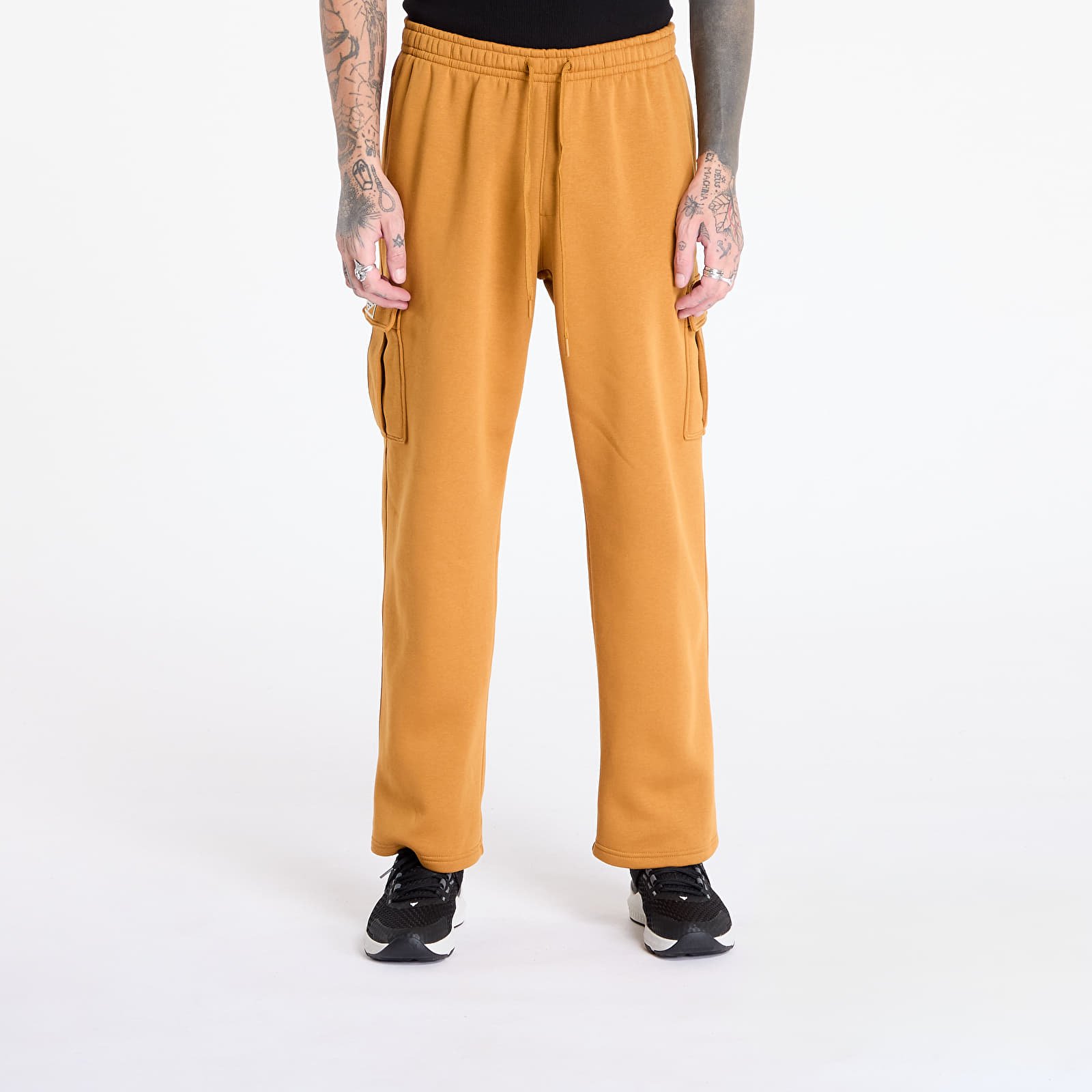 Jogginghosen für Männer Under Armour Project Rock Icon Fleece Pant Tools Yellow Ochre/ Silt