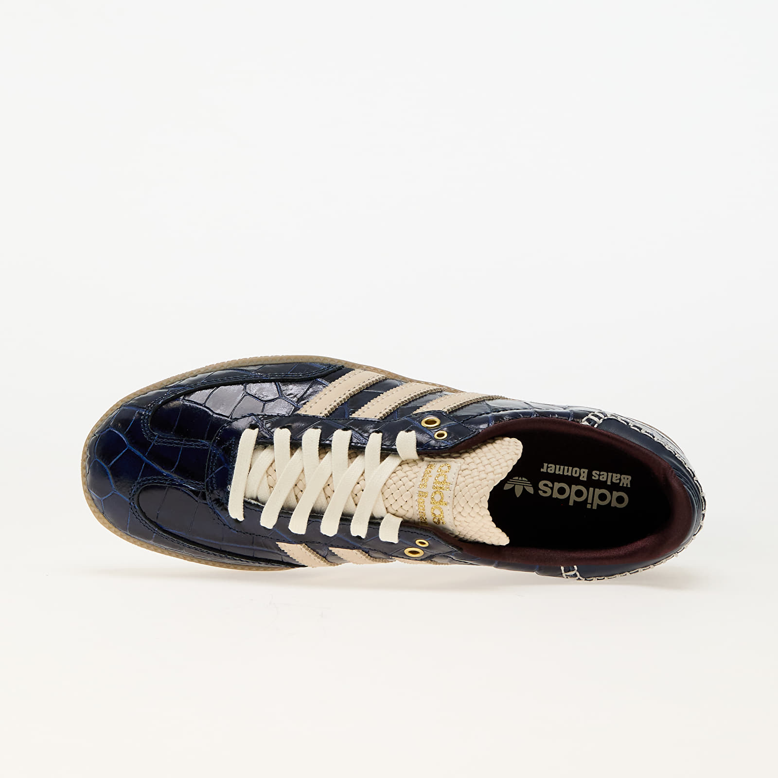 Vyriška avalynė adidas x Wales Bonner Samba Collegiate Navy/ Wonder White/ Night Red
