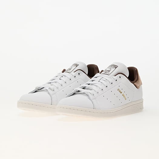 Women s shoes adidas Stan Smith W Ftw White Gold Metallic Brown Footshop