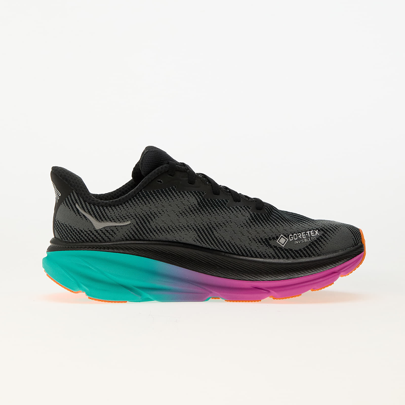 Men's shoes Hoka® M Clifton 9 GTX Black/ Electric Aqua