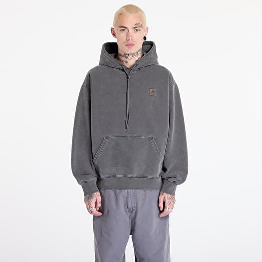 Carhartt WIP Hooded Vista Sweat UNISEX Graphite Garment Dyed