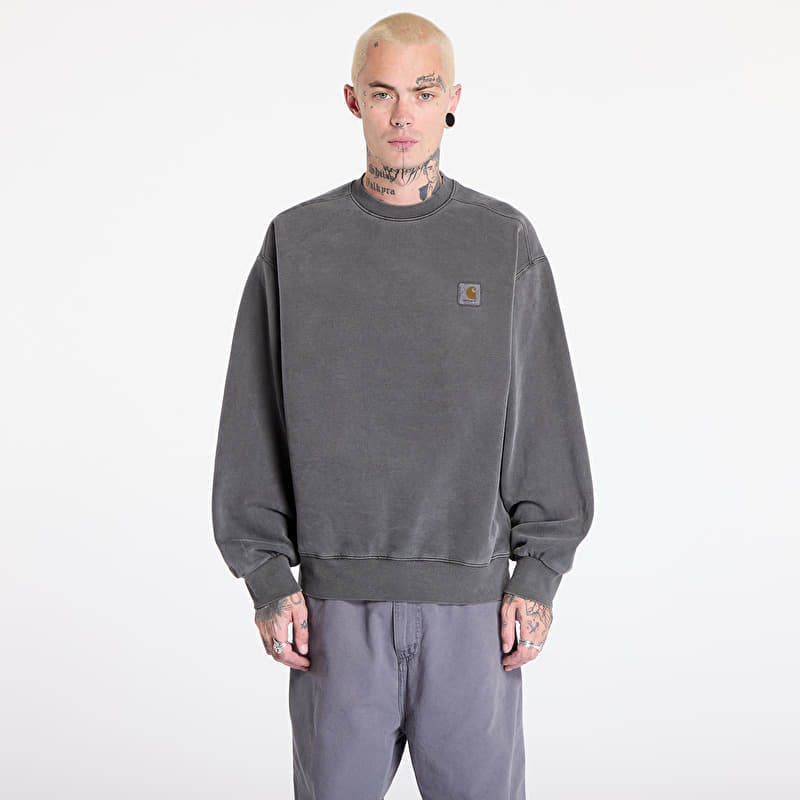 Sweatshirt Carhartt WIP Vista Sweat UNISEX Graphite Garment Dyed