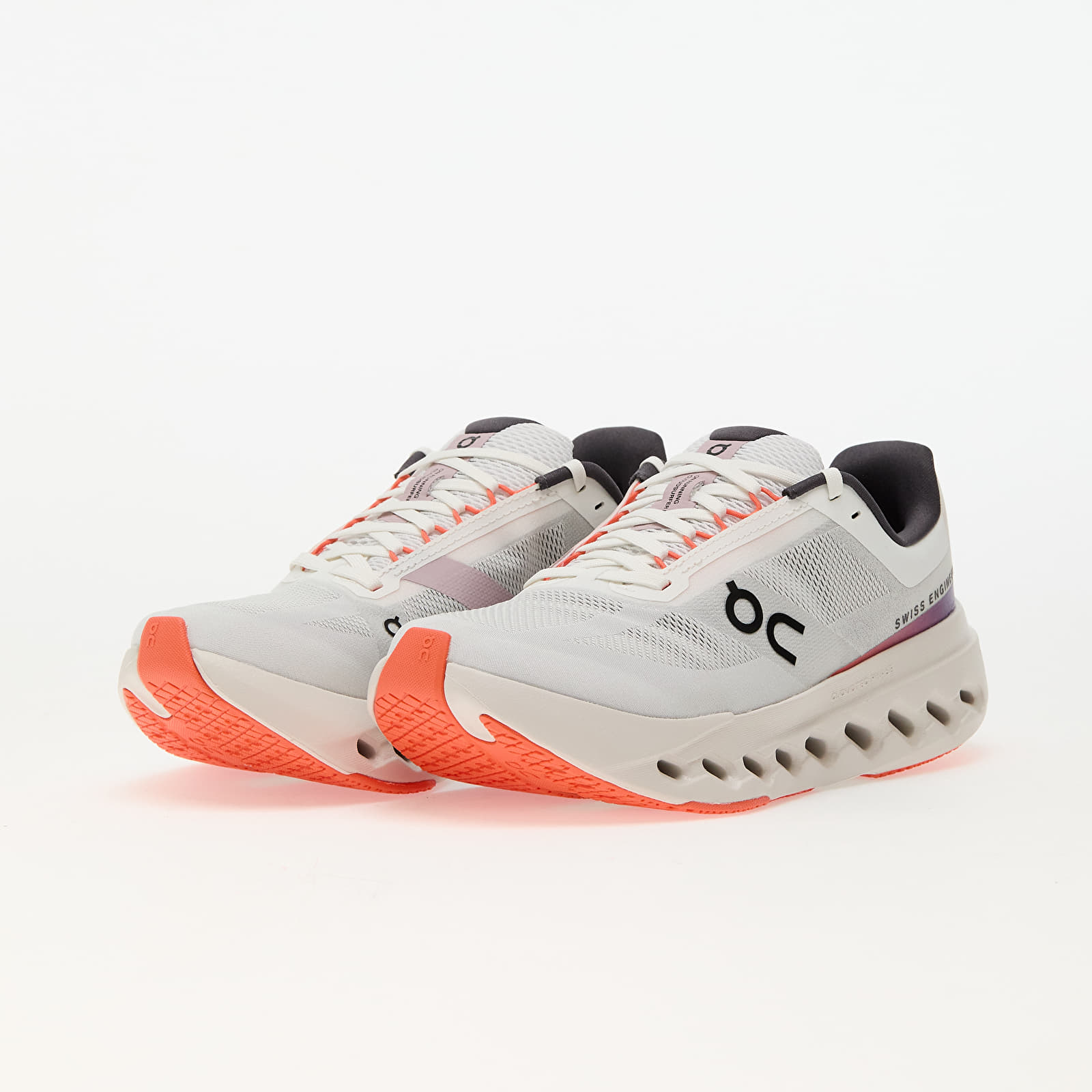 Damen Sneaker und Schuhe On W Cloudsurfer Next Wide White/ Flame
