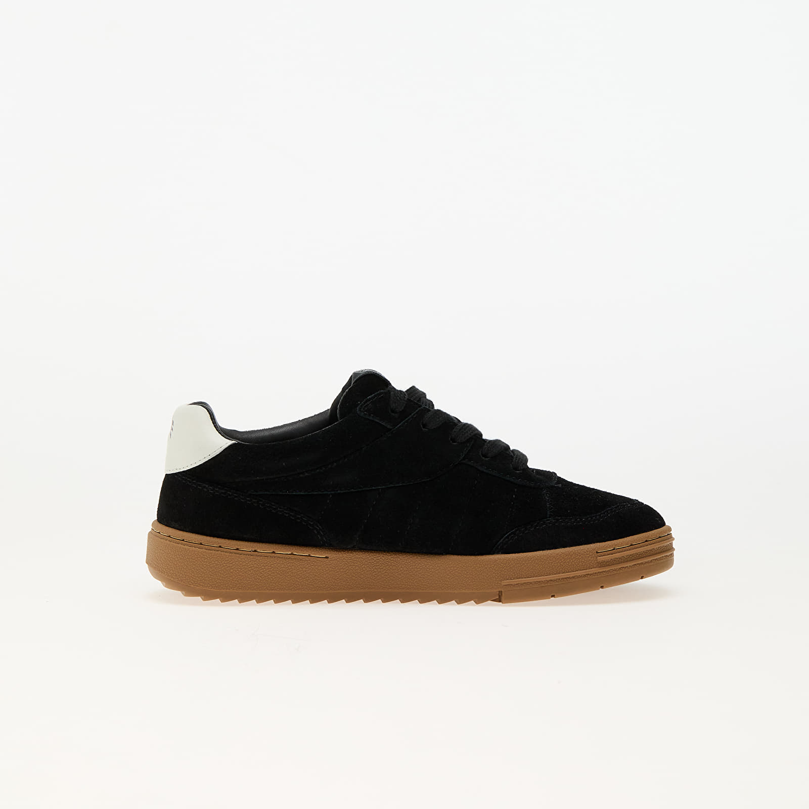 Dětské tenisky a boty Palm Angels Kids Palm Beach University Leather Black White