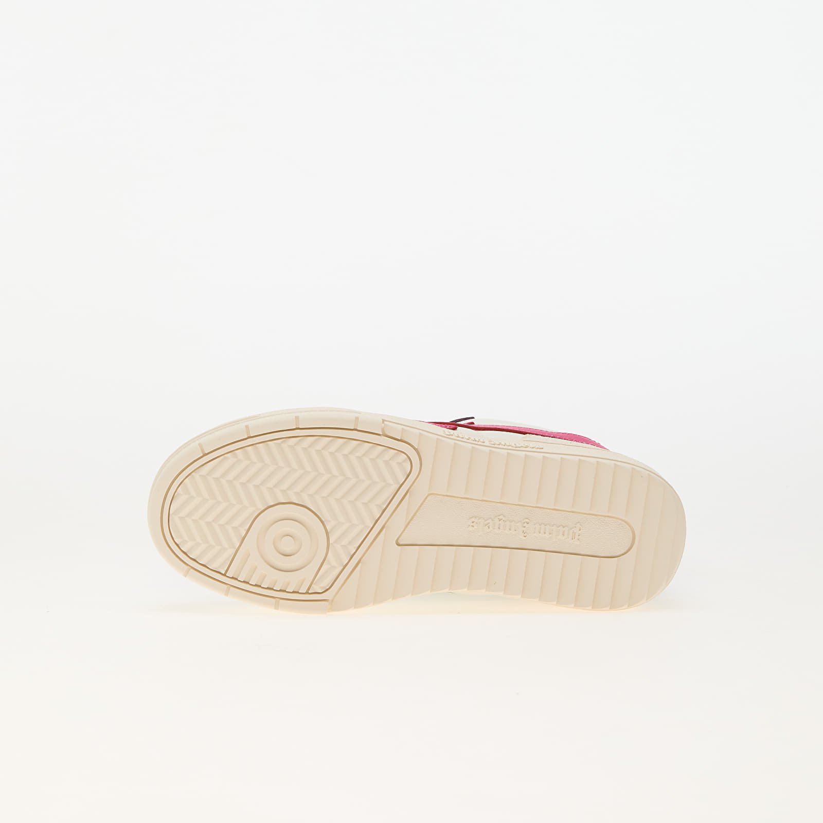 Detské tenisky a topánky Palm Angels Kids Palm Beach University Leather White Fuchsia