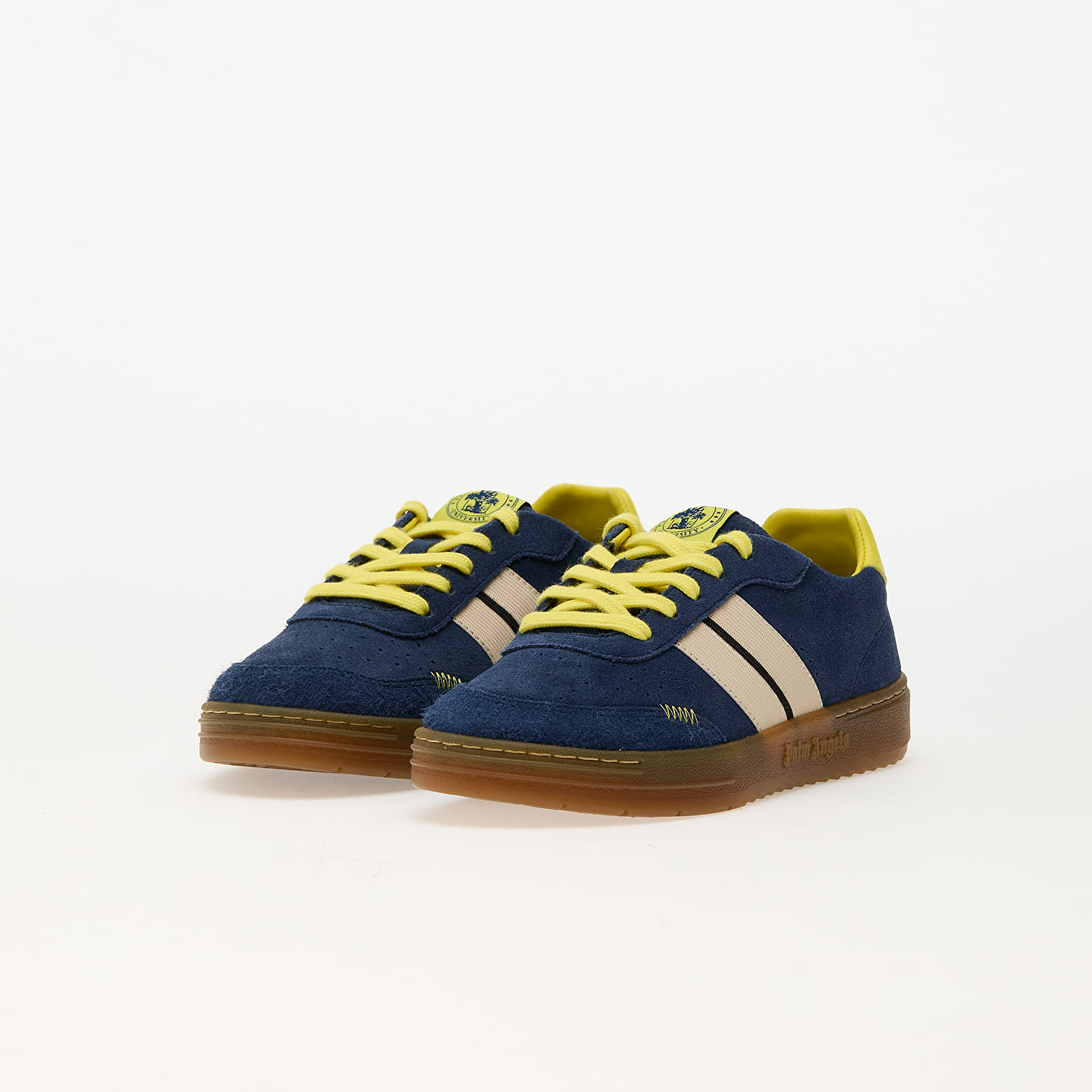Kinderschuhe Palm Angels Kids University Track Suede Snk Blue A Yellow