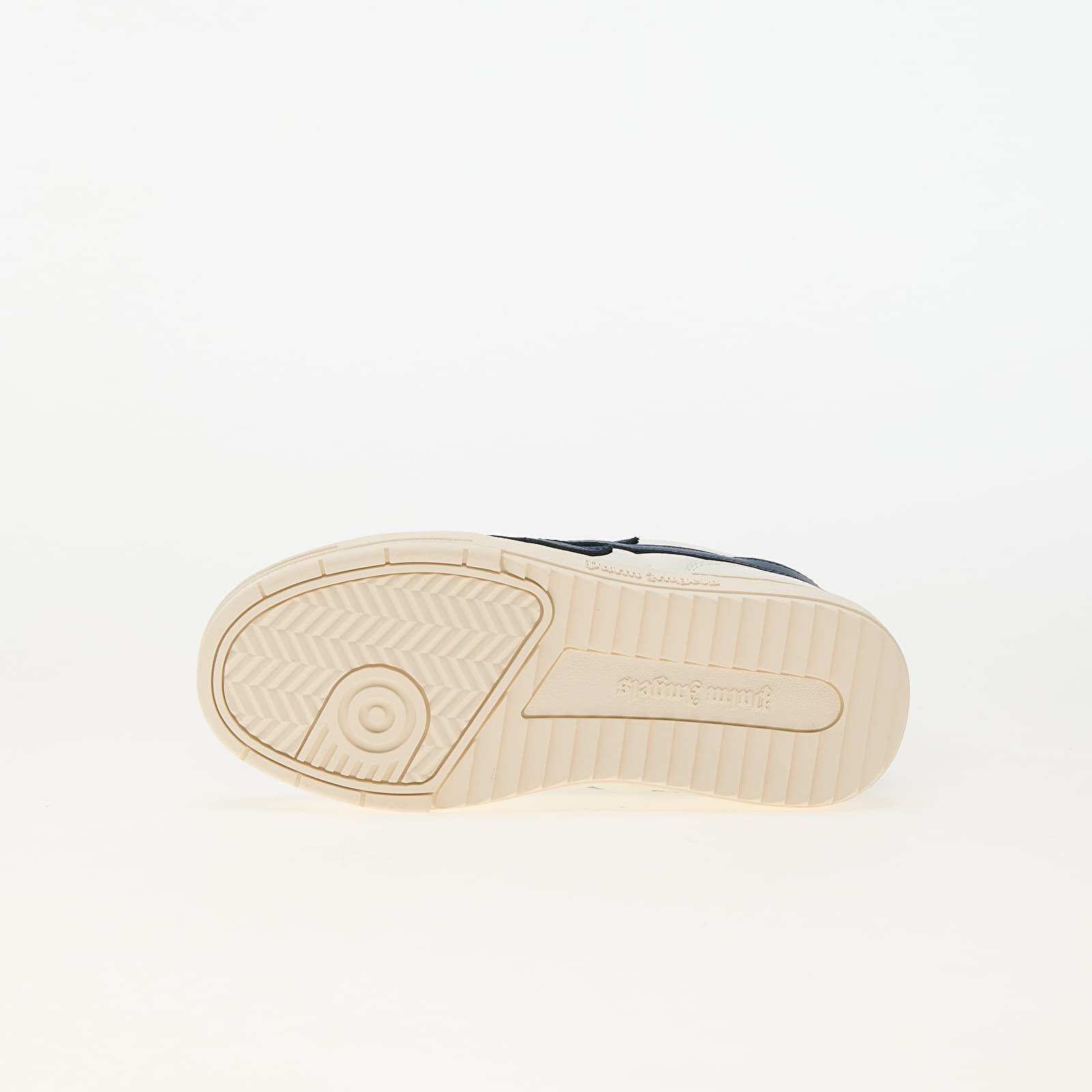 Dětské tenisky a boty Palm Angels Kids Palm Beach University Calf Sn White Blue