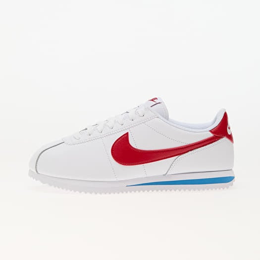 Nike W Cortez Leather White/ Varsity Red-Varsity Blue