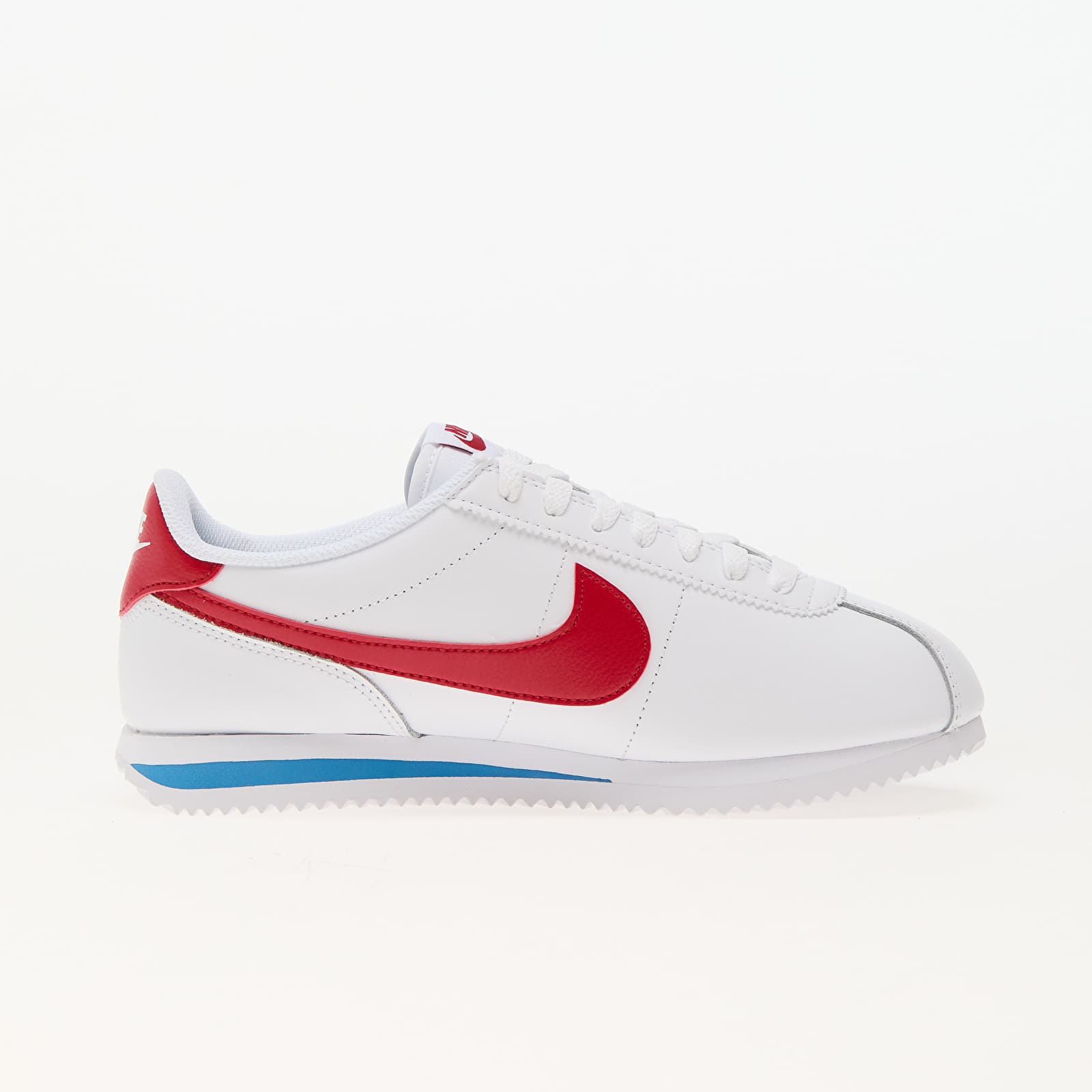 Sapatos de mulher Nike W Cortez Leather White/ Varsity Red-Varsity Blue