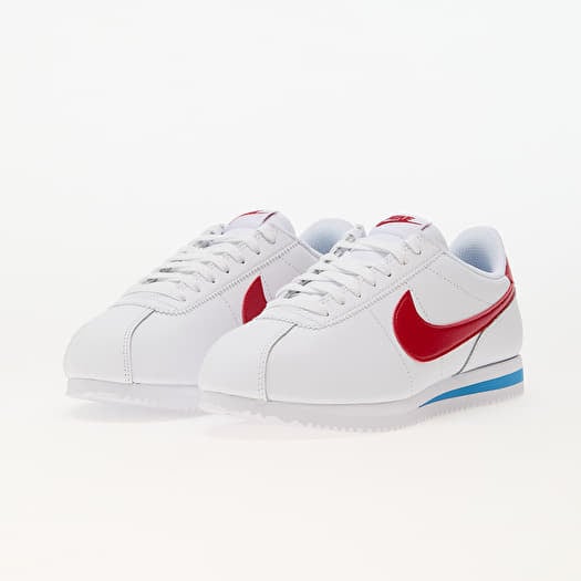 Women s shoes Nike W Cortez Leather White Varsity Red Varsity Blue Footshop