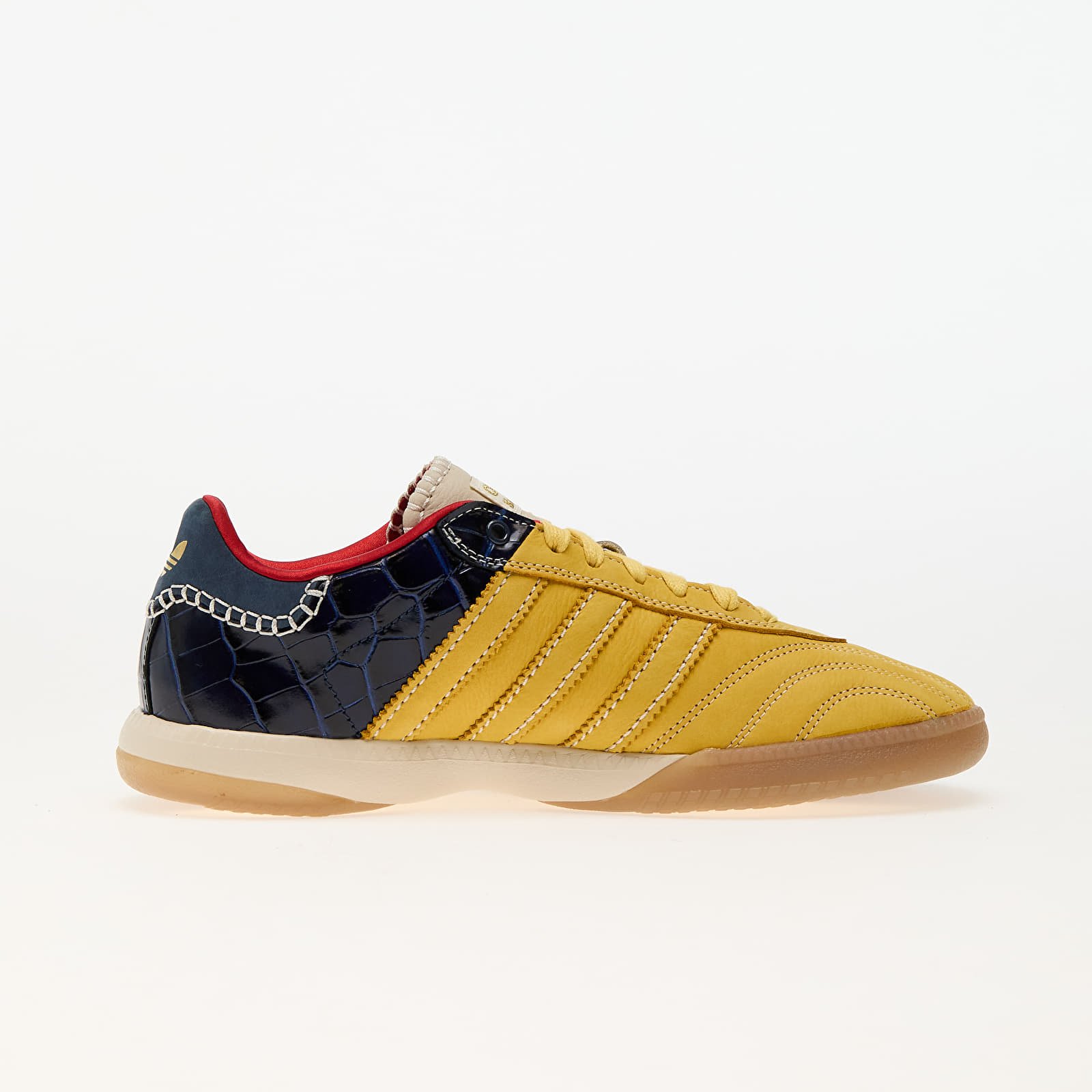 Scarpe uomo adidas x Wales Bonner Mn Samba Suede St Fade Gold S14/ St Fade Gold S14/ Collegiate Navy