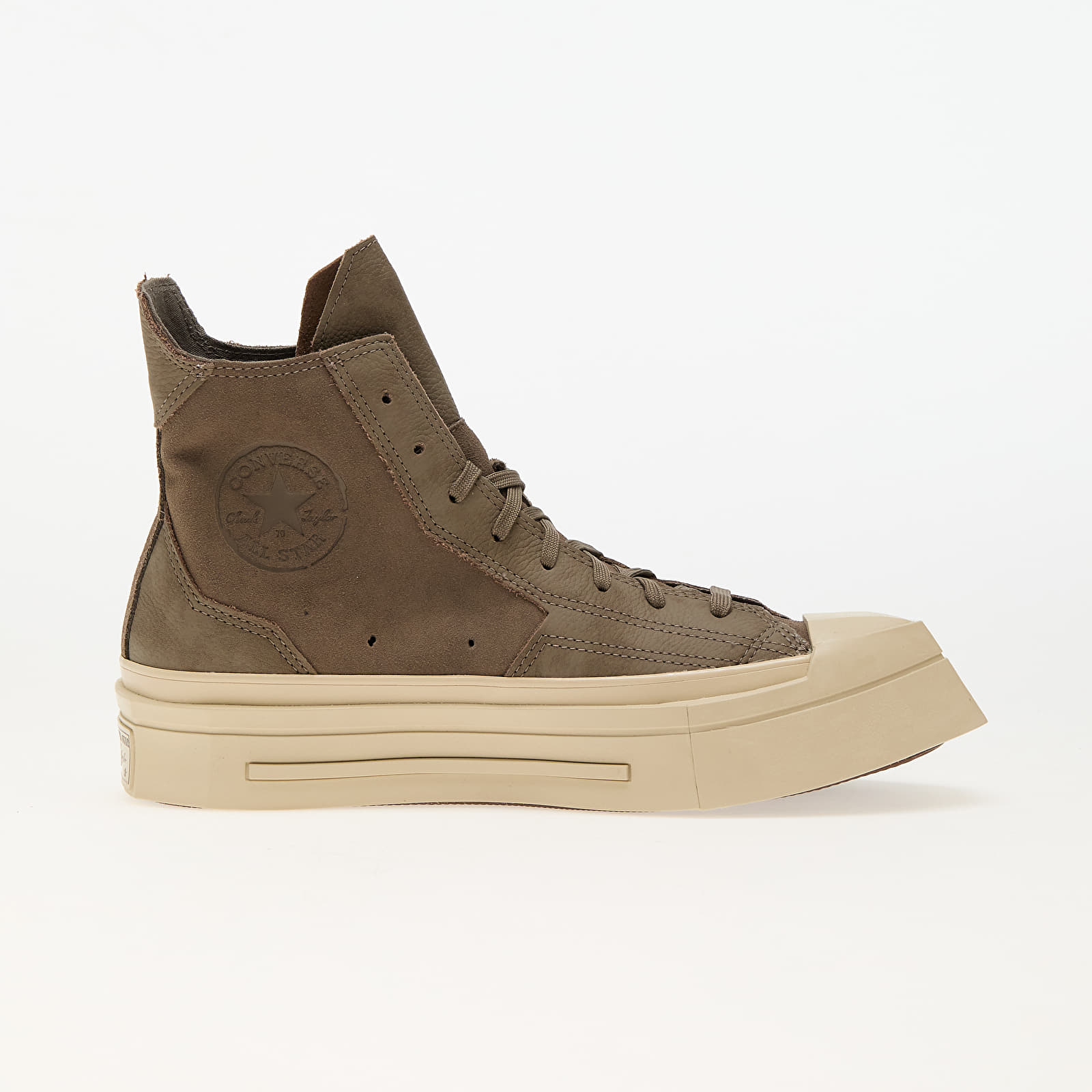 Încălțăminte și sneakerși pentru bărbați Converse Chuck 70 De Luxe Squared Coffee Break Classic Taupe/ Miso Glaze/ Egret