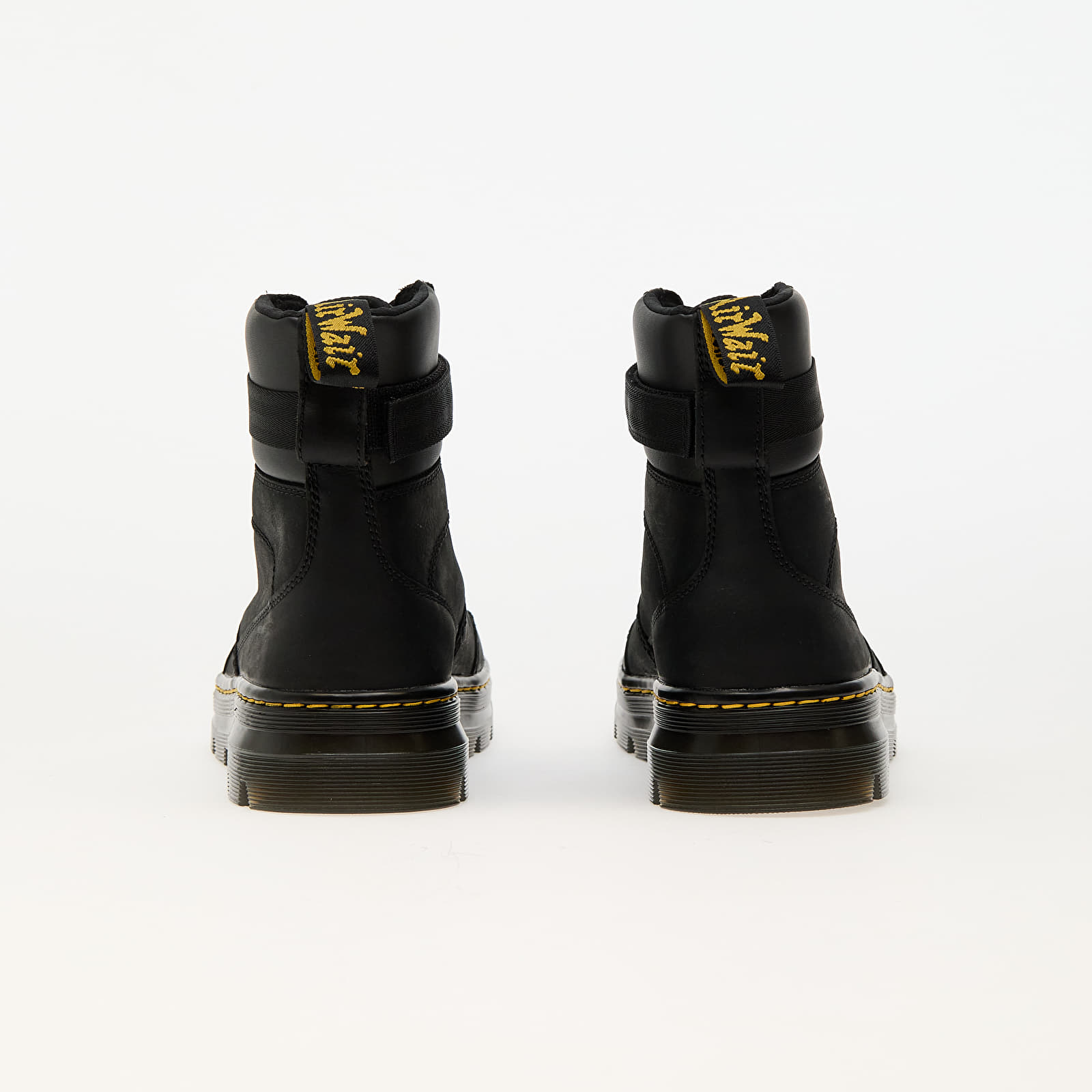 Férfi cipők Dr. Martens Combs Tech Leather 8 Tie Boot Black