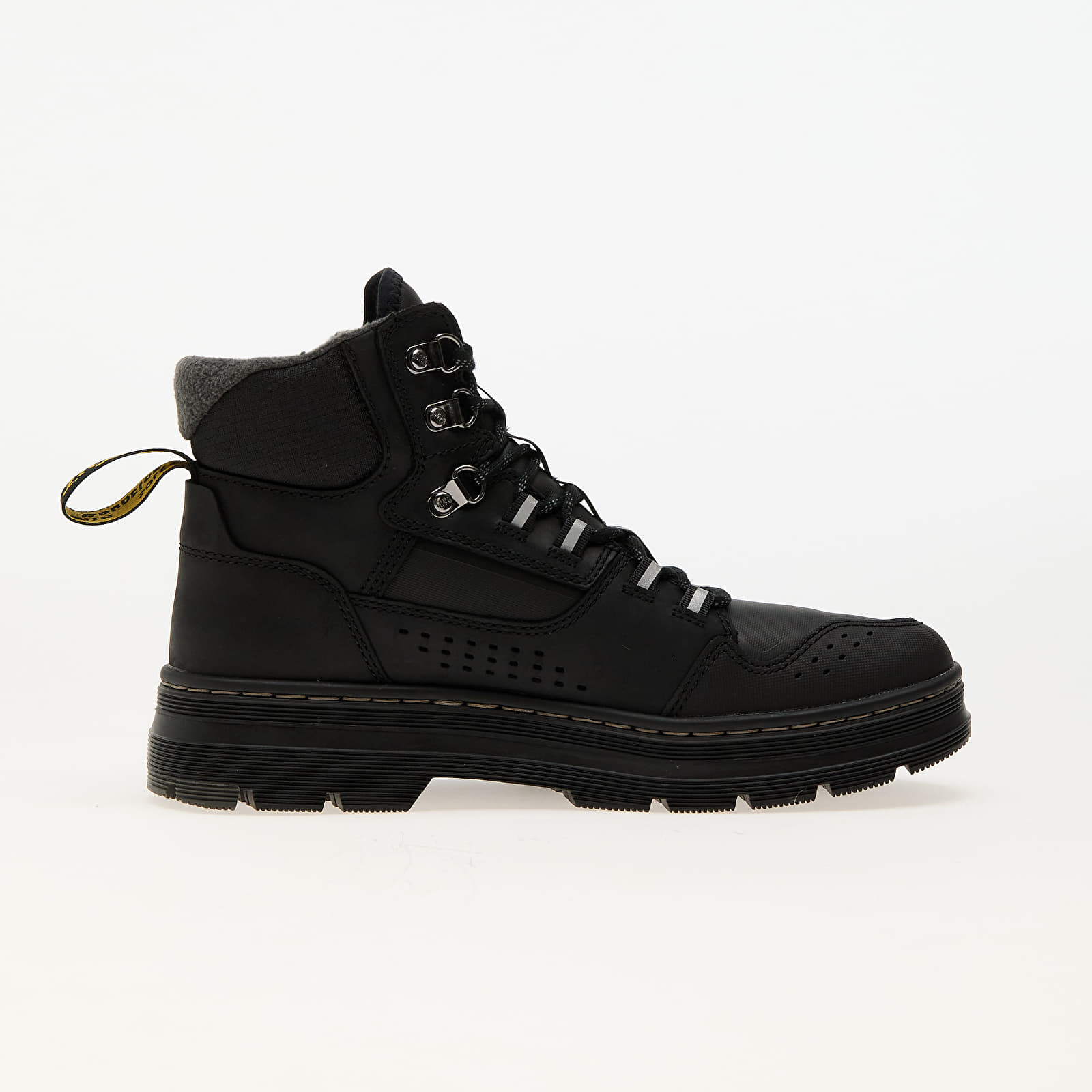 Dr martens black hi suede wp nylon zr top