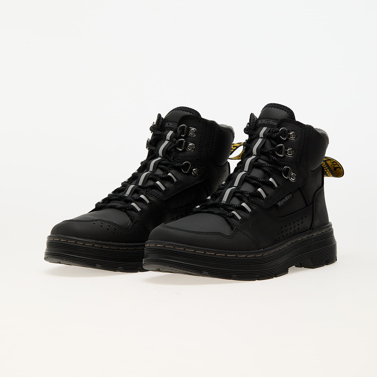 Muške tenisice Dr. Martens Rilla Wx Black Coated Ripstop Nylon/ Poly Ripstop/ Republic Wp/ Ajax