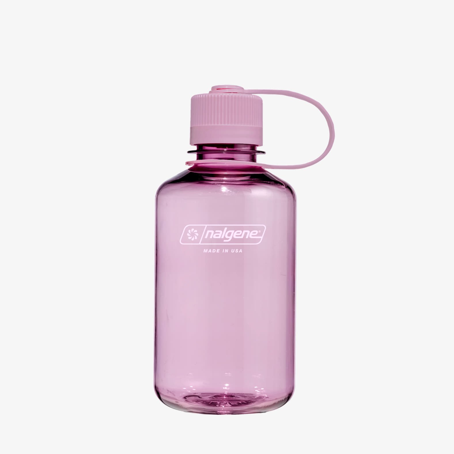 Drinking bottles Nalgene 500ml Narrow Mouth Sustain Water Bottle Cherry Blossom