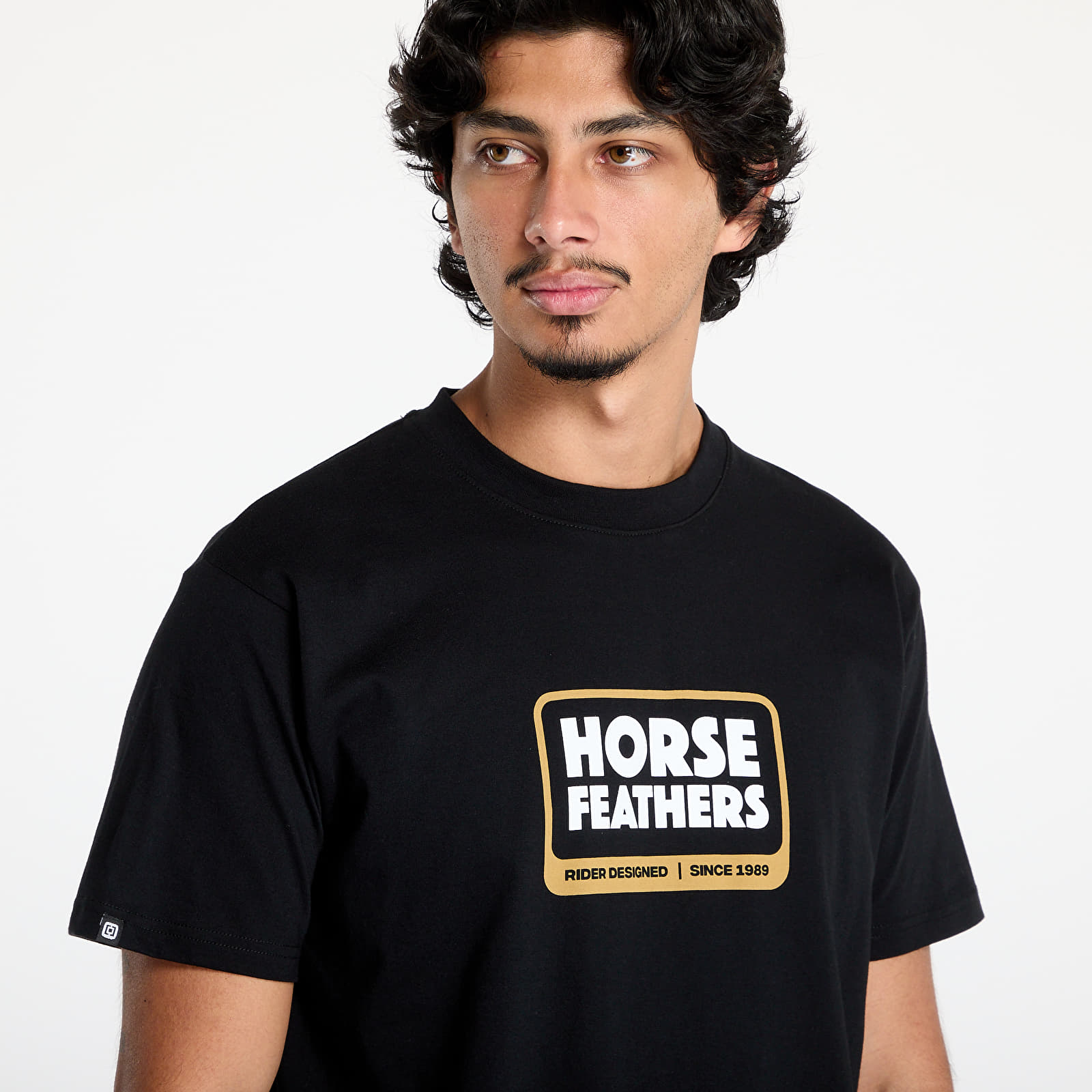 Heren T-shirts Horsefeathers Millennium T-Shirt Black