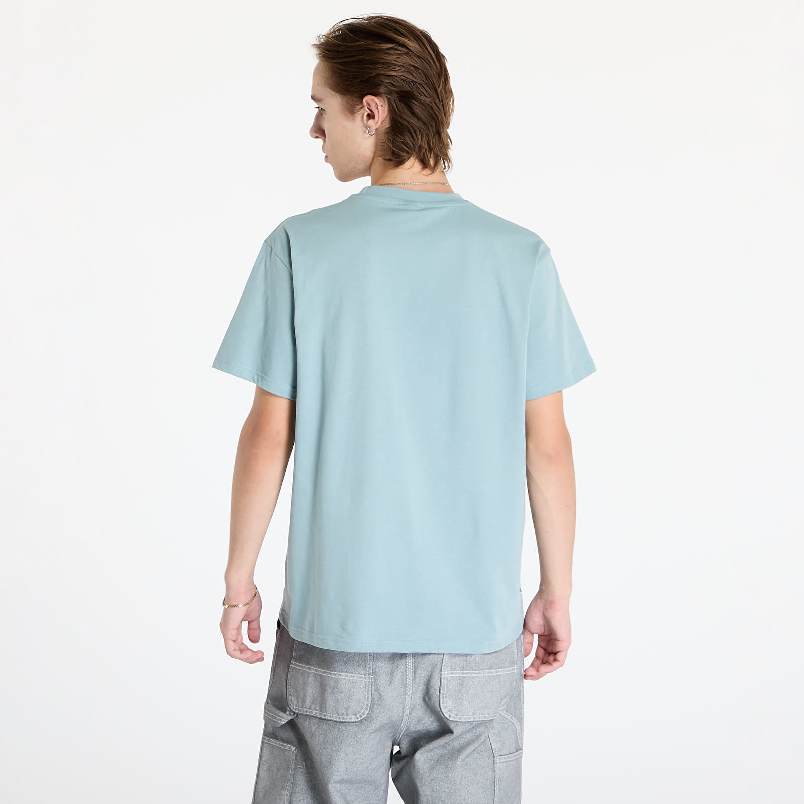 Männer T-Shirts Horsefeathers Alpha T-Shirt Blue Haze