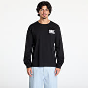 Horsefeathers Distort Long Sleeve T-Shirt Black