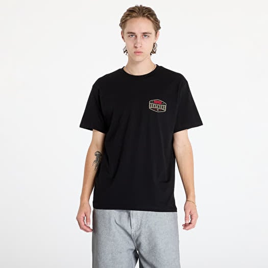 Horsefeathers Hexagon II T-Shirt Black