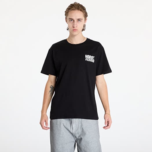 Horsefeathers Distort T-Shirt Black