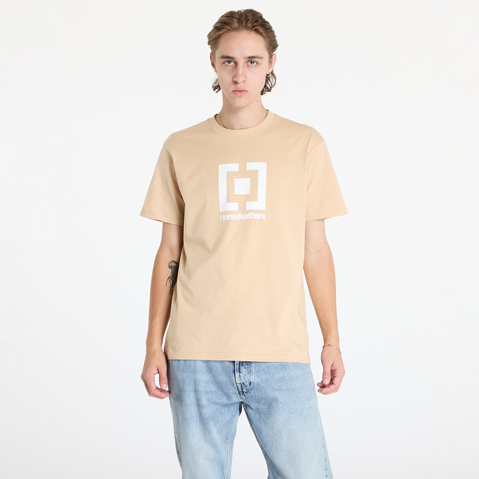 T-shirty męskie Horsefeathers Base T-Shirt Mojave