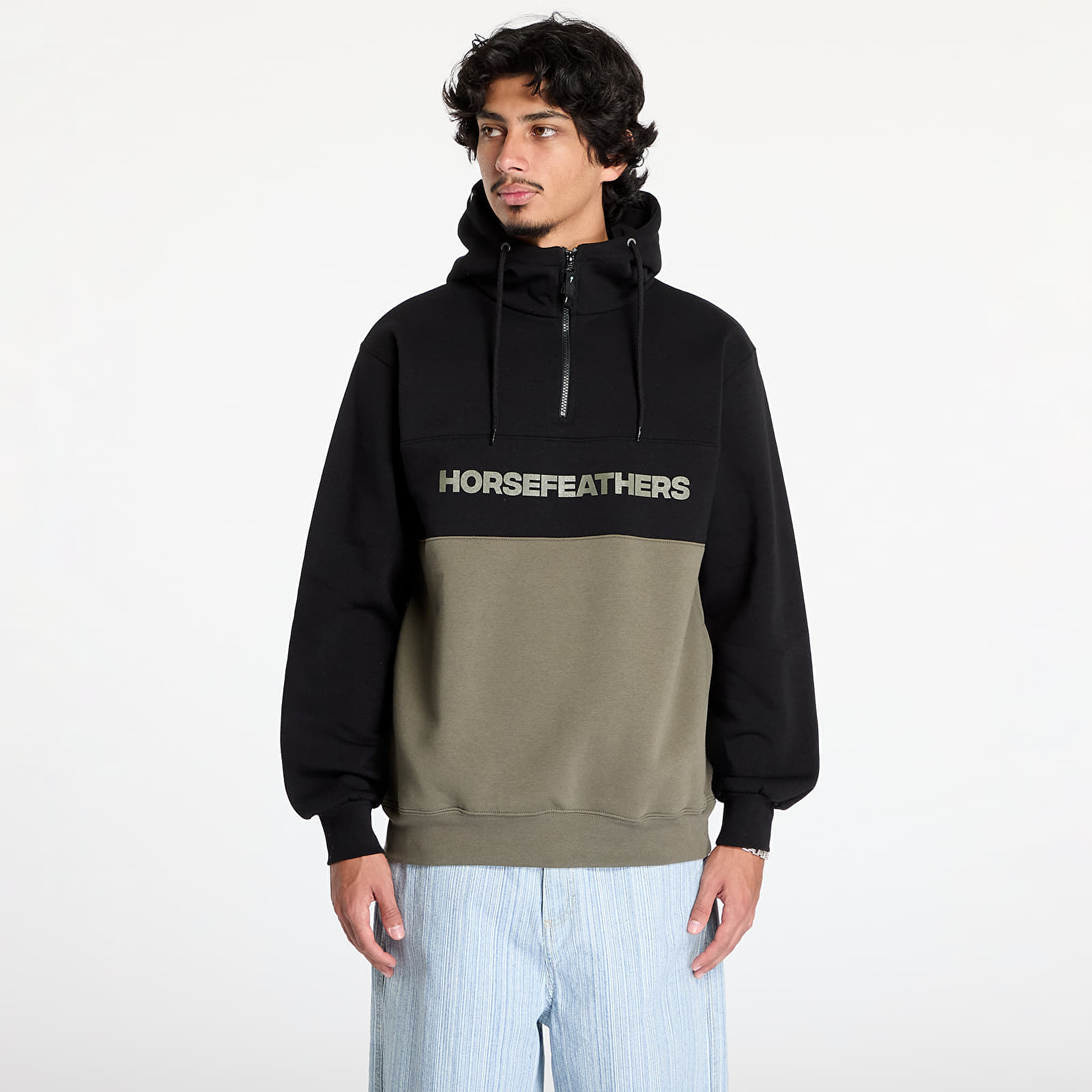 Sweatshirt Horsefeathers Fulton Sweatshirt Burnt Olive M