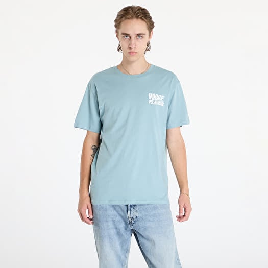 Horsefeathers Distort T-Shirt Blue Haze