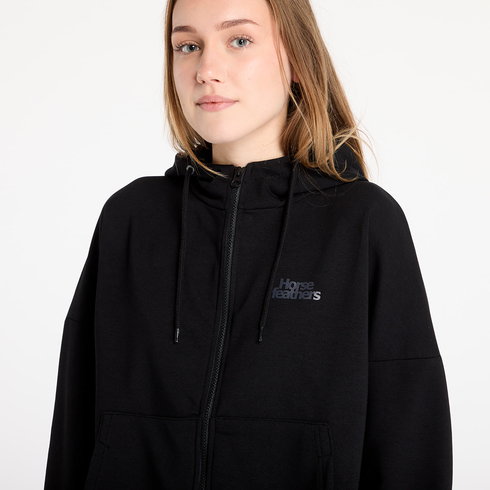 Women's hoodies Horsefeathers Imai Sweatshirt Black
