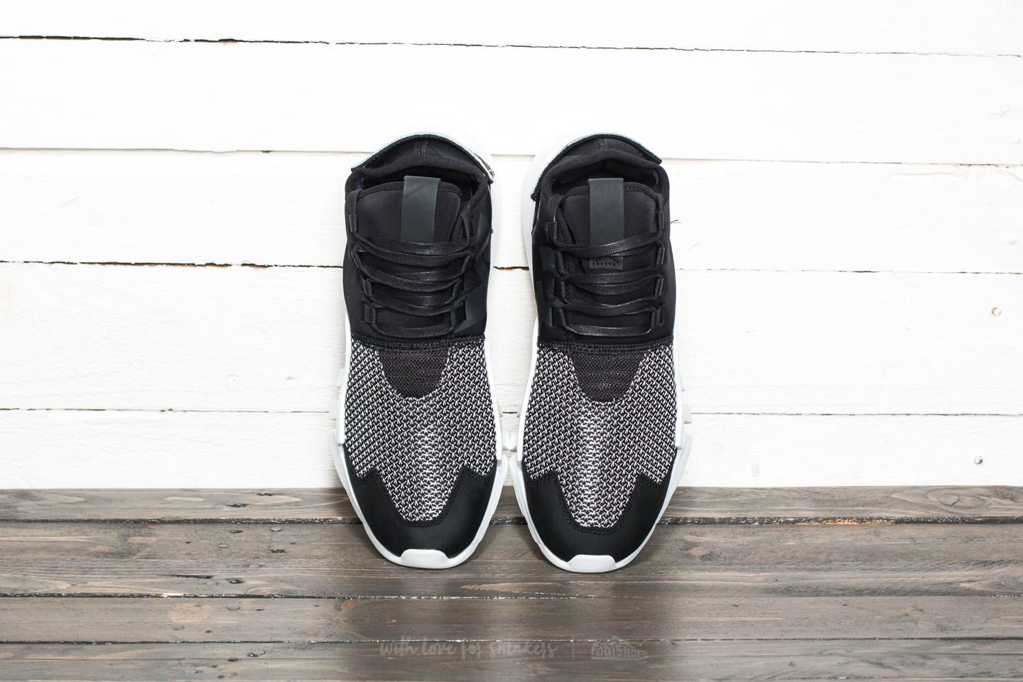 Încălțăminte și sneakerși pentru bărbați Y-3 Ayero Ftw White/ Core Black/ Core Black