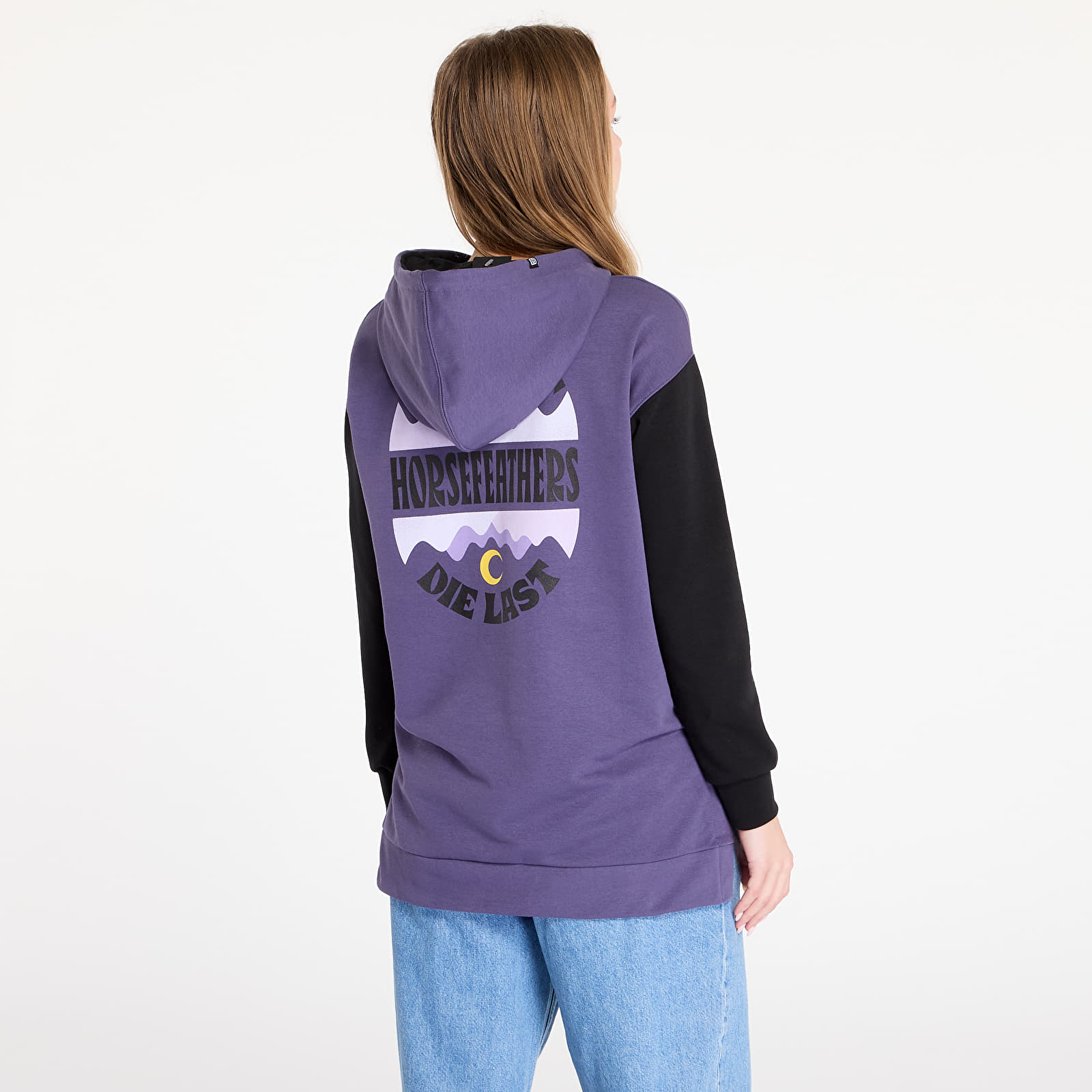 Ženski hoodiji Horsefeathers Deneb Sweatshirt Grape