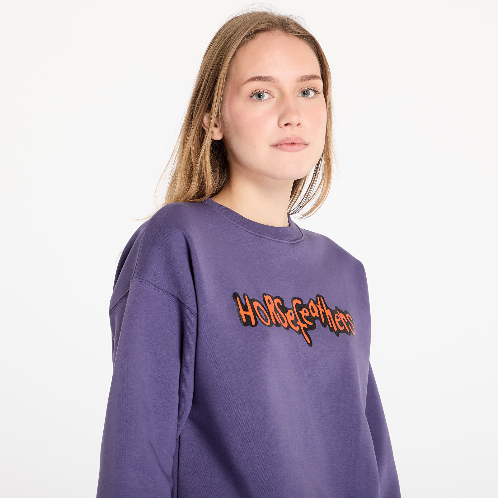 Women's hoodies Horsefeathers Angela Sweatshirt Grape