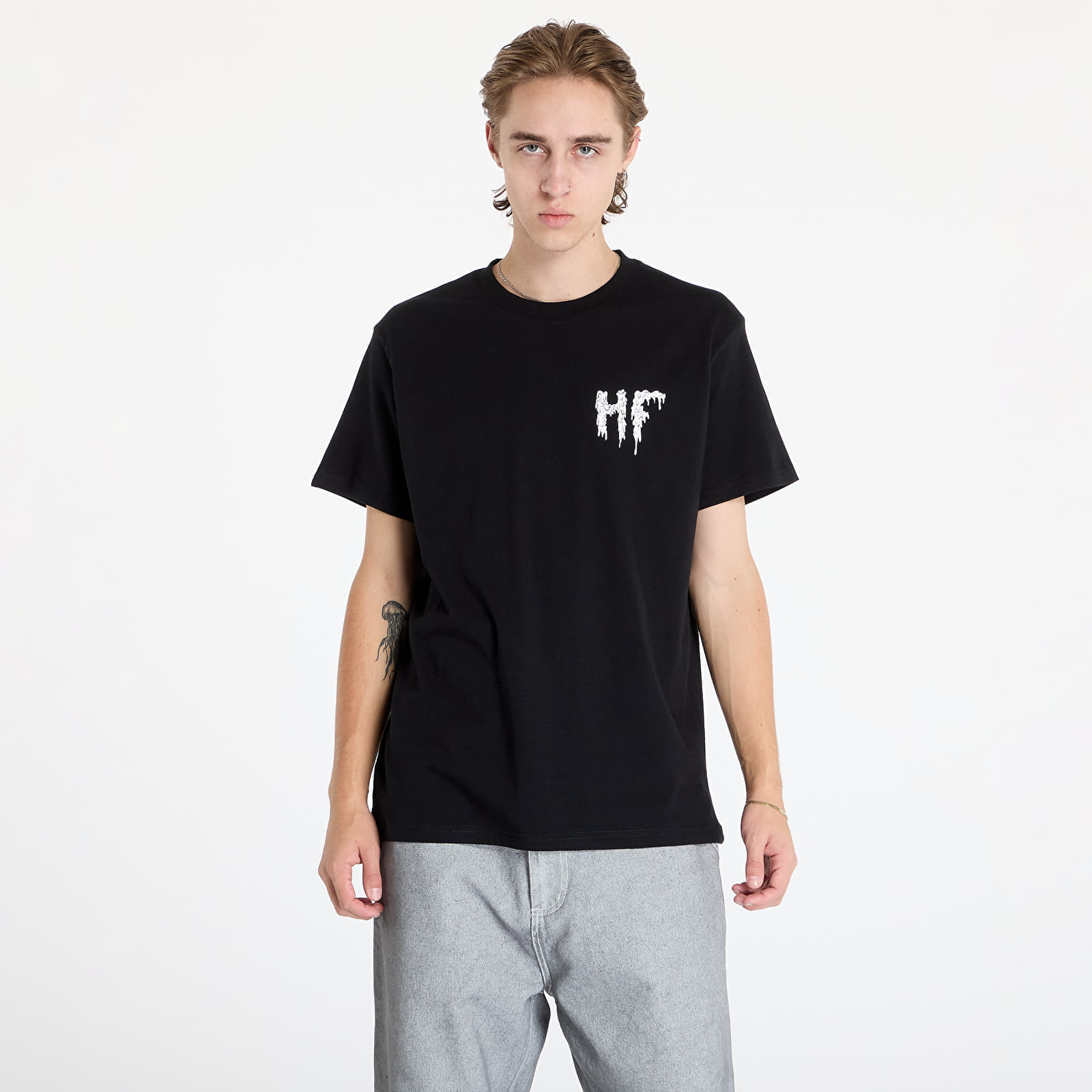 Tricou Horsefeathers Acid Bath T-Shirt Black