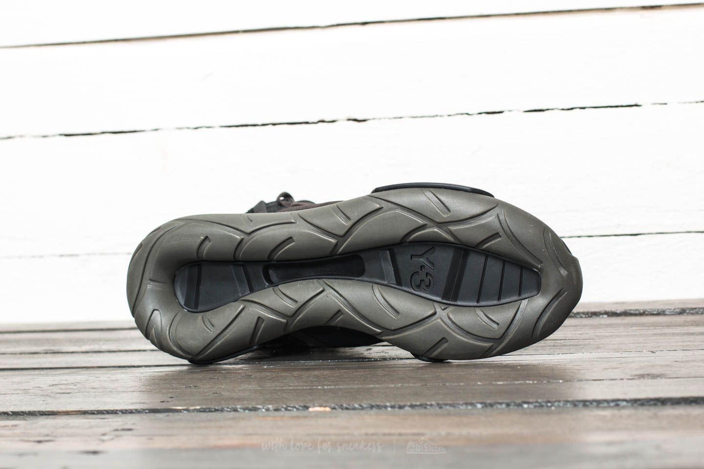 Men's shoes Y-3 Qasa Boot Core Black/ Core Black/ Black Olive