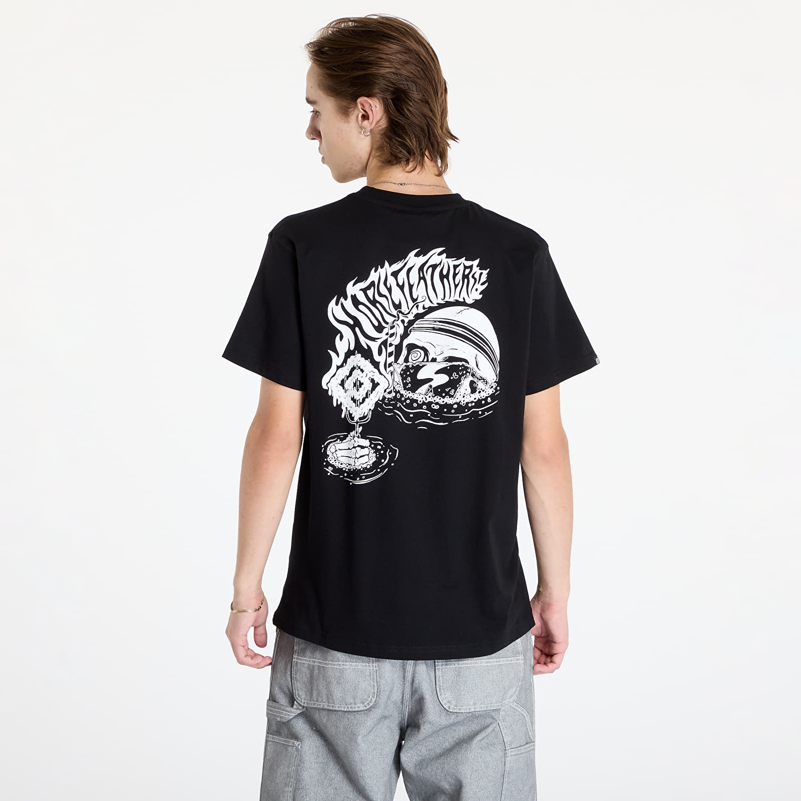 Men's T-shirts Horsefeathers Acid Bath T-Shirt Black