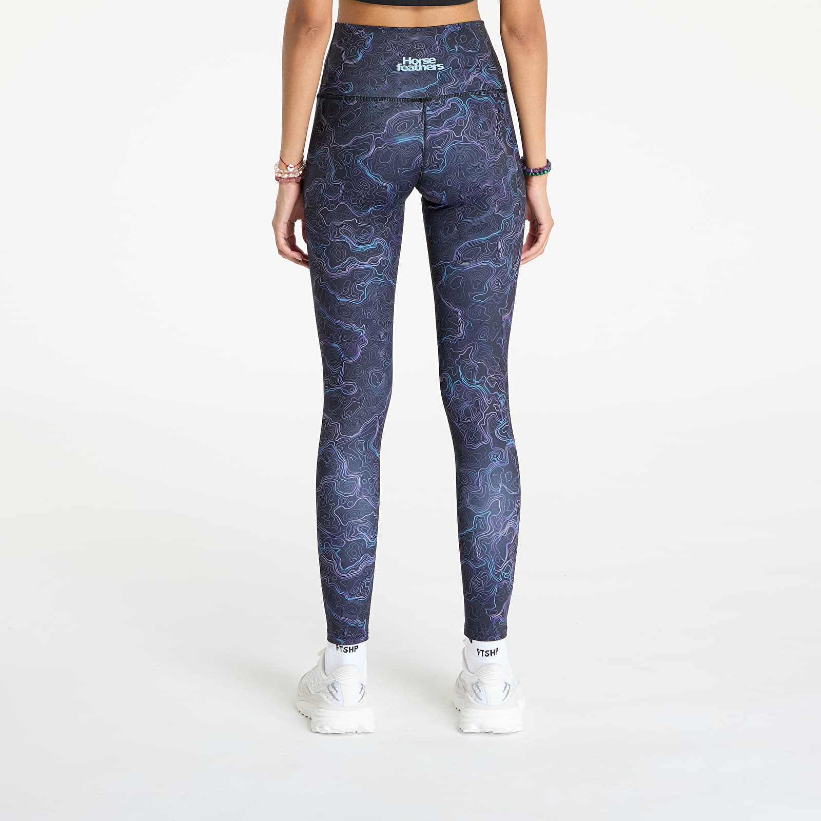 Women's leggings Horsefeathers Claris Leggings Contour Lines