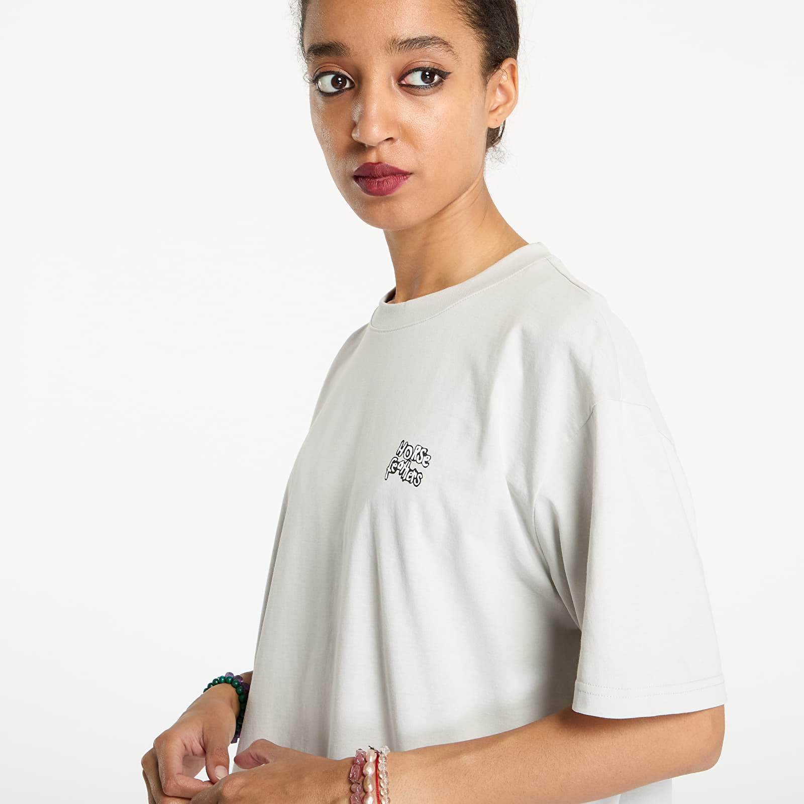 Damen T-Shirts  Horsefeathers Enif Top Cement