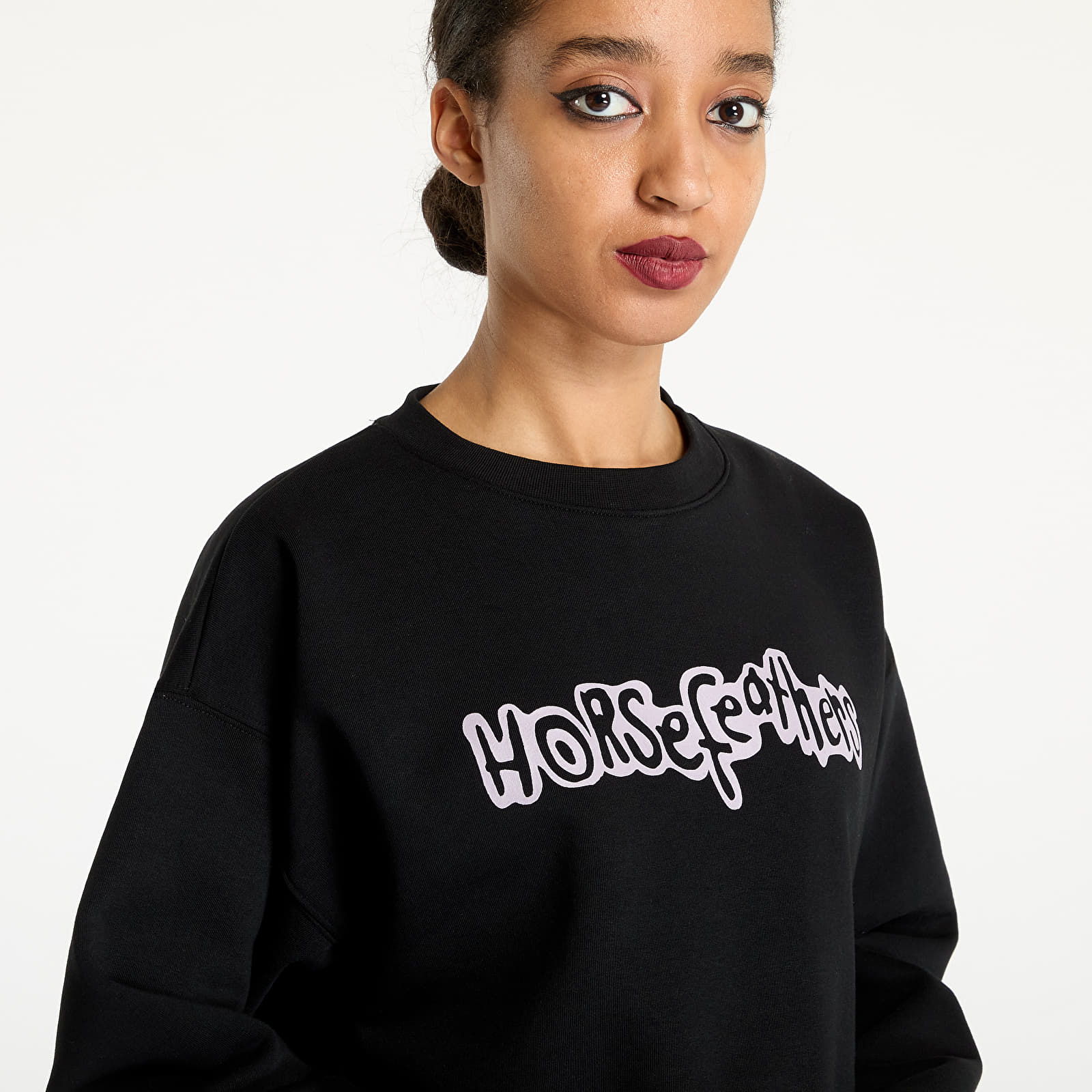 Bluzy z kapturem Horsefeathers Angela Sweatshirt Black