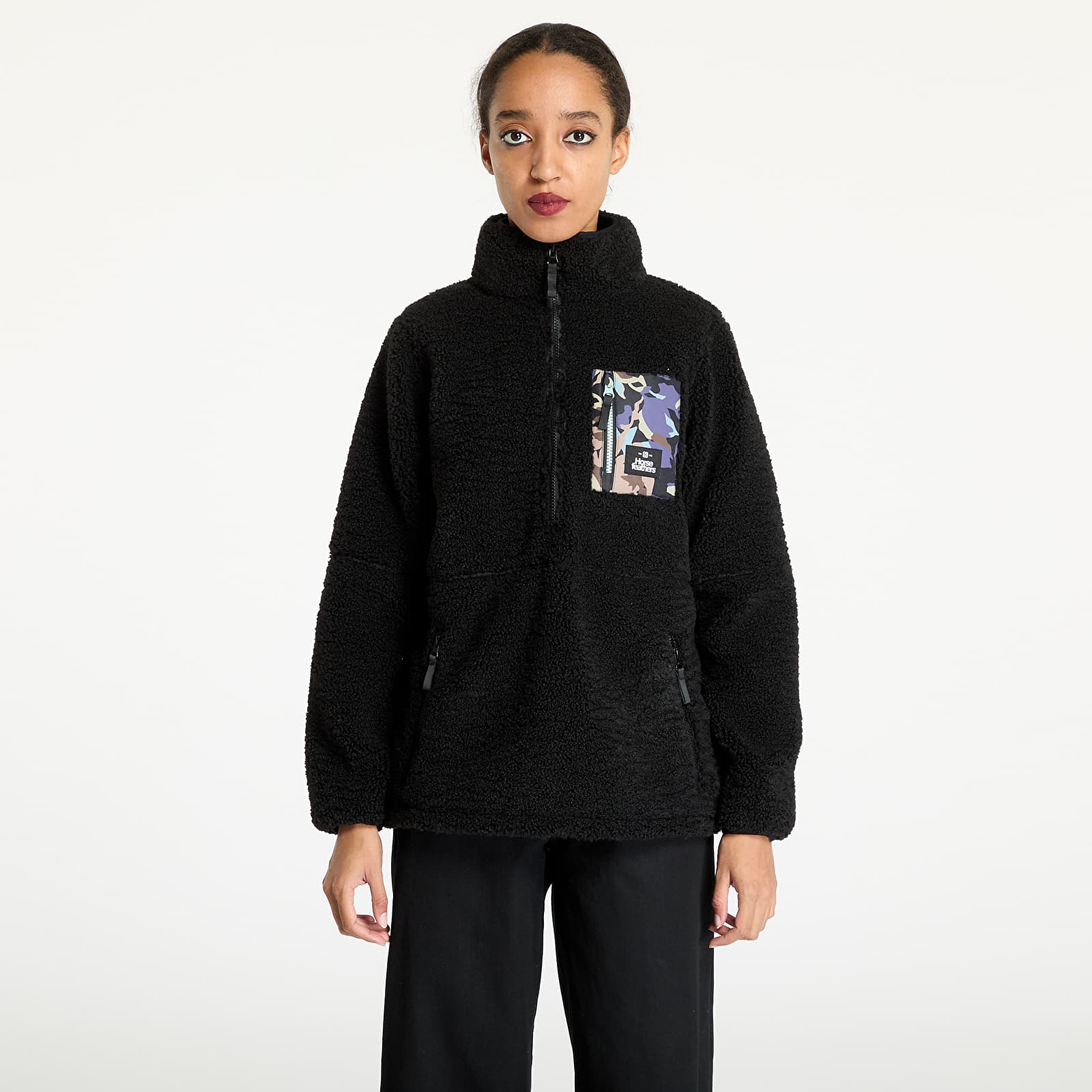 Women's hoodies Horsefeathers Elvira Sweatshirt Black